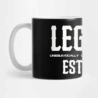 Legend Est 1998 Mug